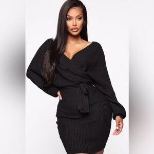 NWT Fashion Nova Just Between Us Sweater Dress - Small